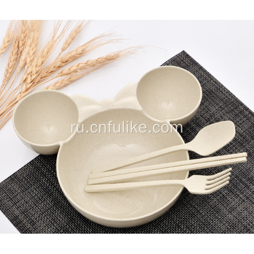 Детская посуда Minnie Mouse Shape из 4 предметов